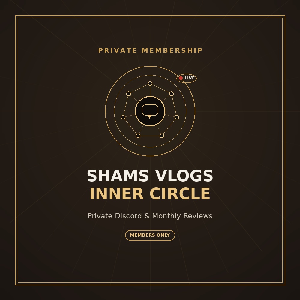 Shams Vlogs Inner Circle — Private Discord Community